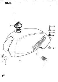 Fuel Tank (Gs1100ed)