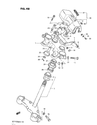 Steering Stem (Gs1100gk2/Gkd)