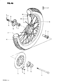 Front Wheel (Gs450txz)