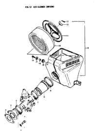 Air Cleaner (Rm125m)