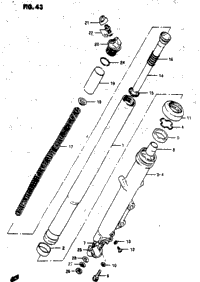 Front Fork (Model Z)
