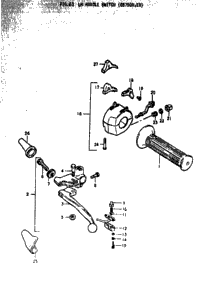 Lh Handle Switch (Gs750n