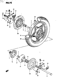 Rear Wheel (Model Z)