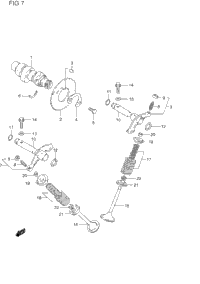 Cam Shaft - Valve