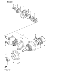 Secondary Drive Gear (Model G)