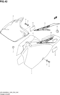 Frame Cover (Dr-Z400sml3 E03)
