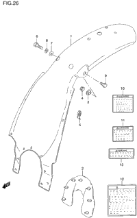 Rear Fender (Model T/V/W/X)