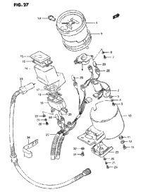 Speedometer (Model N/P/R/S)