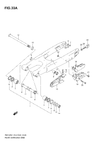 Rear Swinging Arm (Model K4)