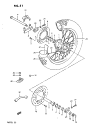 Rear Wheel (Model J)