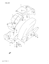 Rear Fender (Model K)