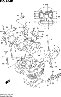 Cylinder Head (Front) (Vl800tl6 E28)