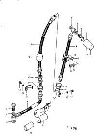 Brake Hose (Gt250l
