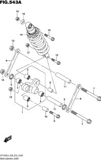Rear Cushion Lever