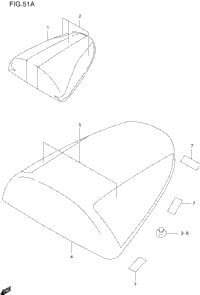 Seat Tail Box (Model W)