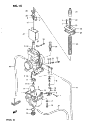 Carburetor (Model G/Model H -E.No.106550)