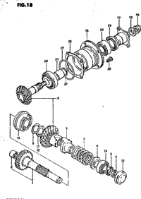 Secondary Drive Gear
