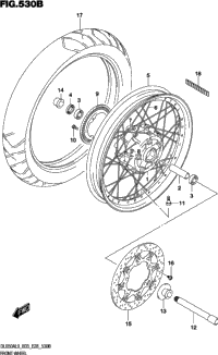 Front Wheel (Dl650xa)