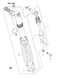 Shock Absorber (Model M/N/P/R/S)