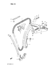 Cam Chain (Gs1100gkz/Gk2)