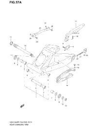 Rear Swinging Arm (Model K3)