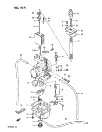Carburetor (Model H E.No.106551-)