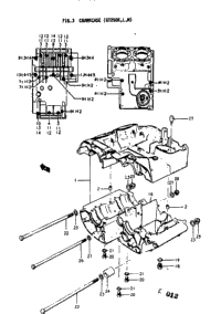 Crankcase (Gt250k