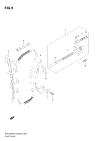 Cam Chain (Model K5/K6)