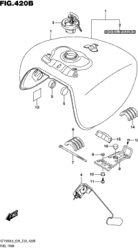 Fuel Tank (Vz1500l6 E33)