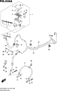Front Brake Hose (Gsx1300ral5 E03)