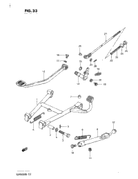 Stand - Rear Brake
