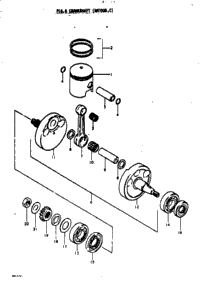 Crankshaft (Rm100b
