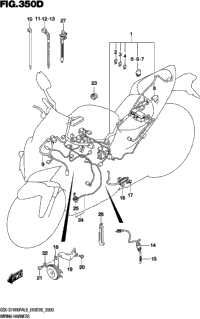 Wiring Harness Gsx-S1000fyal9 E03)