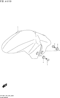 Front Fender (Sv650,Sv650a:E03,E33)