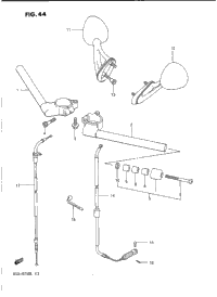 Handlebar (Model J/K)