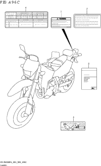 Label (Dr-Z400s:E33)