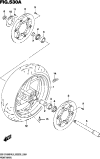 Front Wheel (Gsx-S1000fal9 E03)