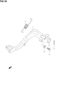 Rear Brake (Model K2/K3/K4)