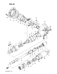 Propeller Shaft - Final Drive Gear