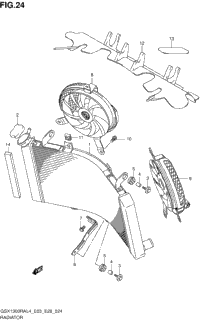Radiator (Gsx1300ral4 E03)