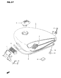 Fuel Tank (Model N/P/R)
