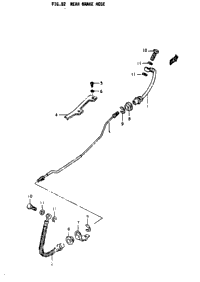 Rear Brake Hose