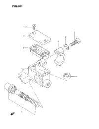 Front Master Cylinder (G/H/J)