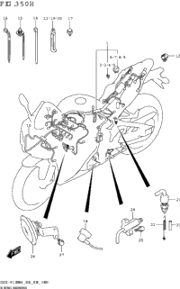 Wiring Harness (Gsx-R1000a:E33)