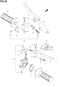 Handle Lever (Model K2/K3/K4)