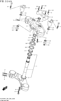 Steering Stem (Dl1050rr)