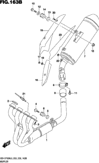 Muffler (Gsx-S750zl9 E33)