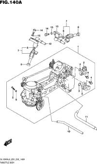 Throttle Body (Dl1000al8 E03)