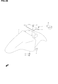Front Fender (Not For U.S. Market)