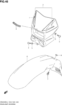 Headlamp Housing